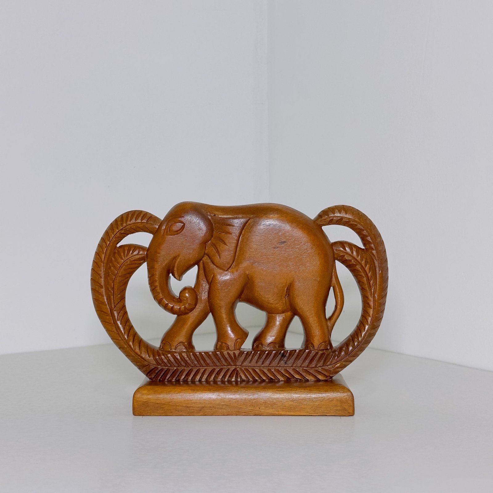Elephant Wood Carving