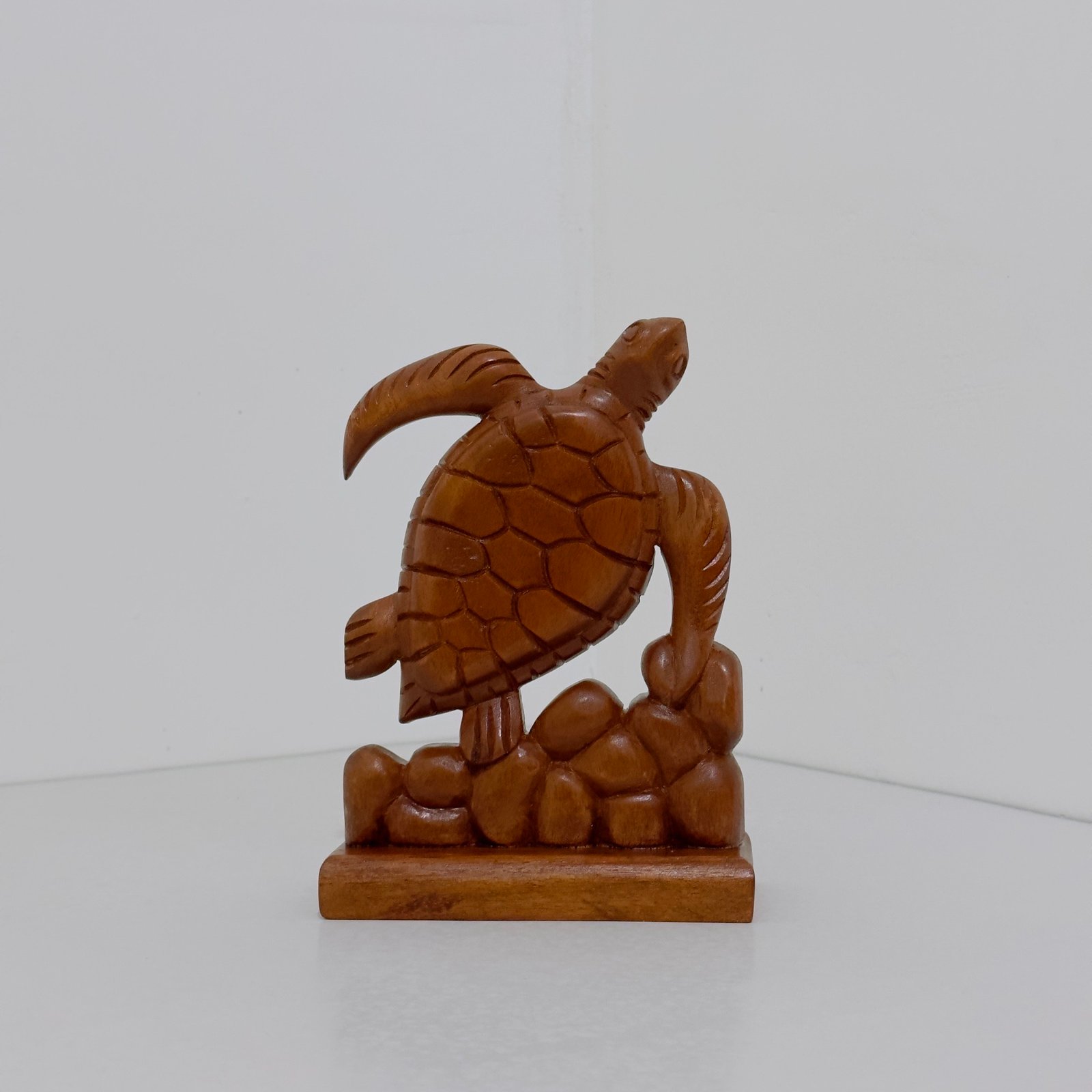 Sea Turtle Wood Carving