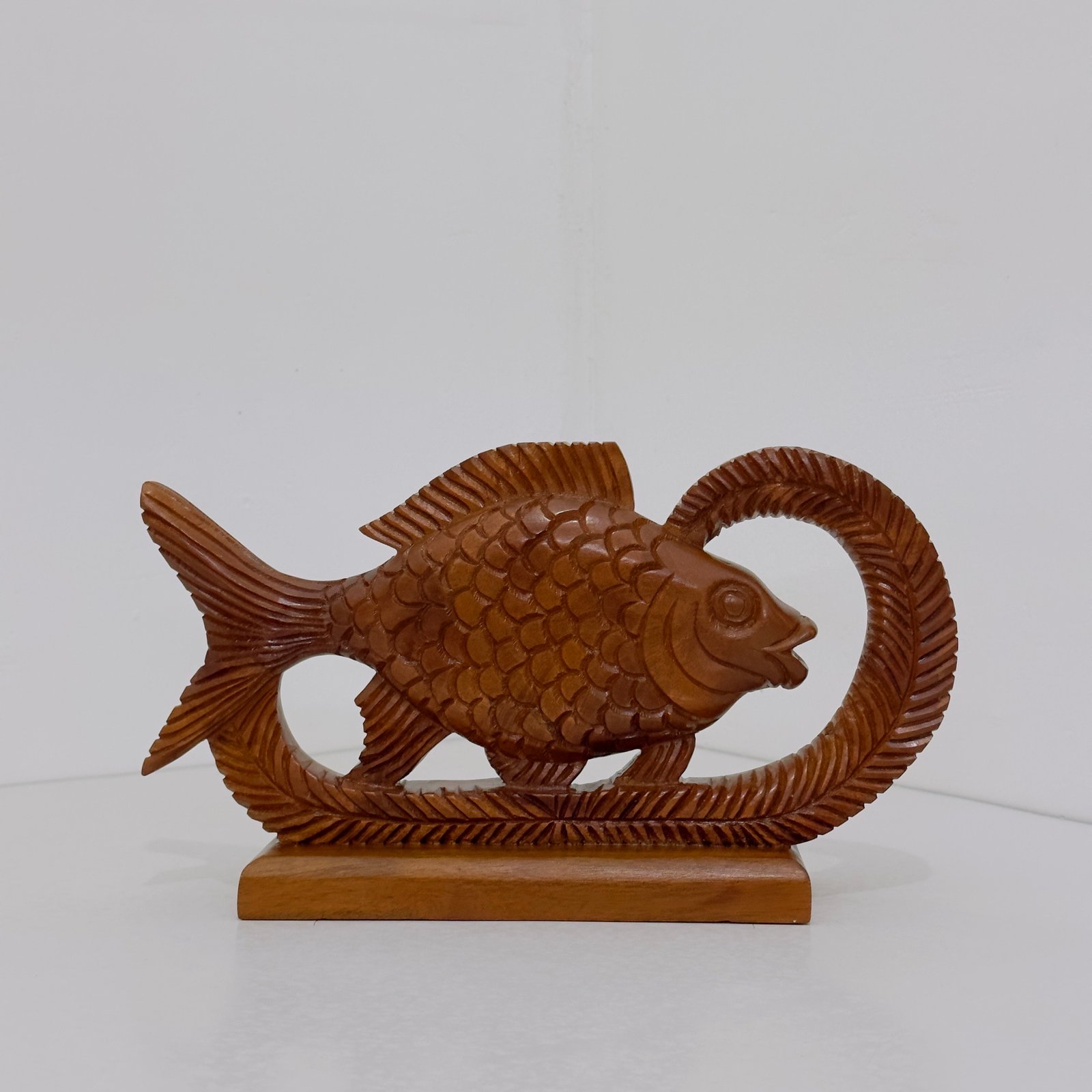Fish Wood Carving