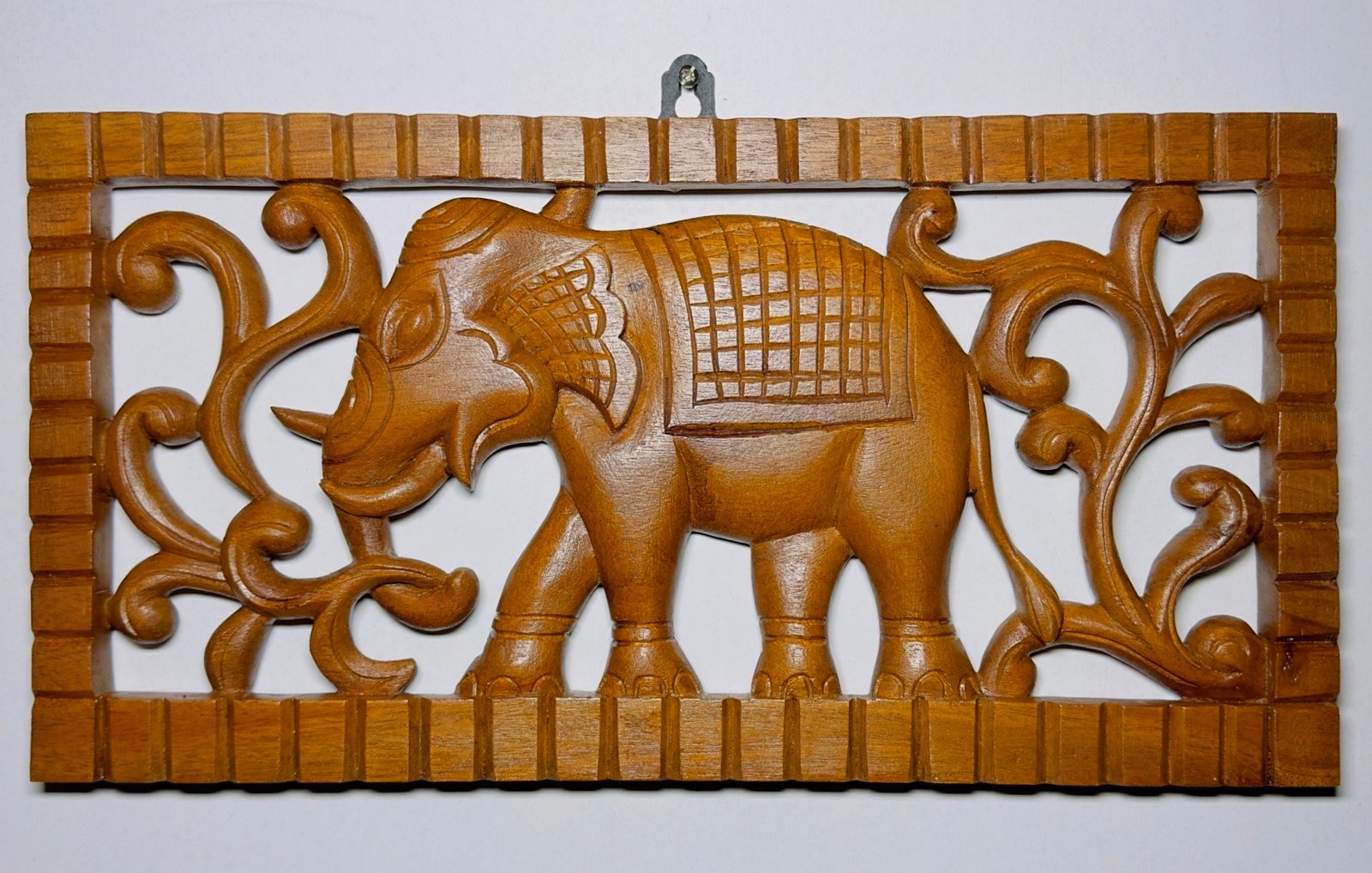 Traditional Elephant Wood Carving