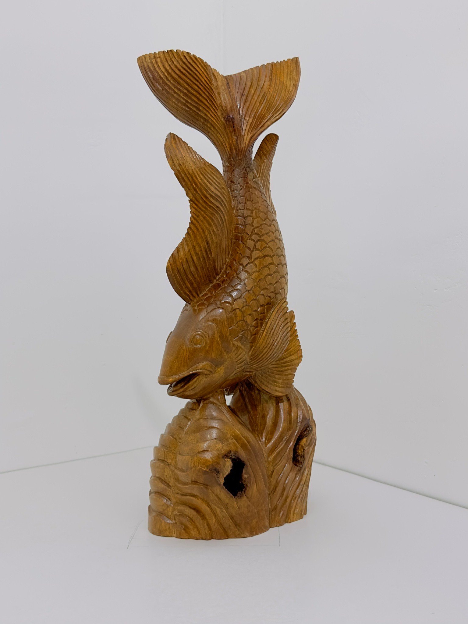 Fish Wood Carving