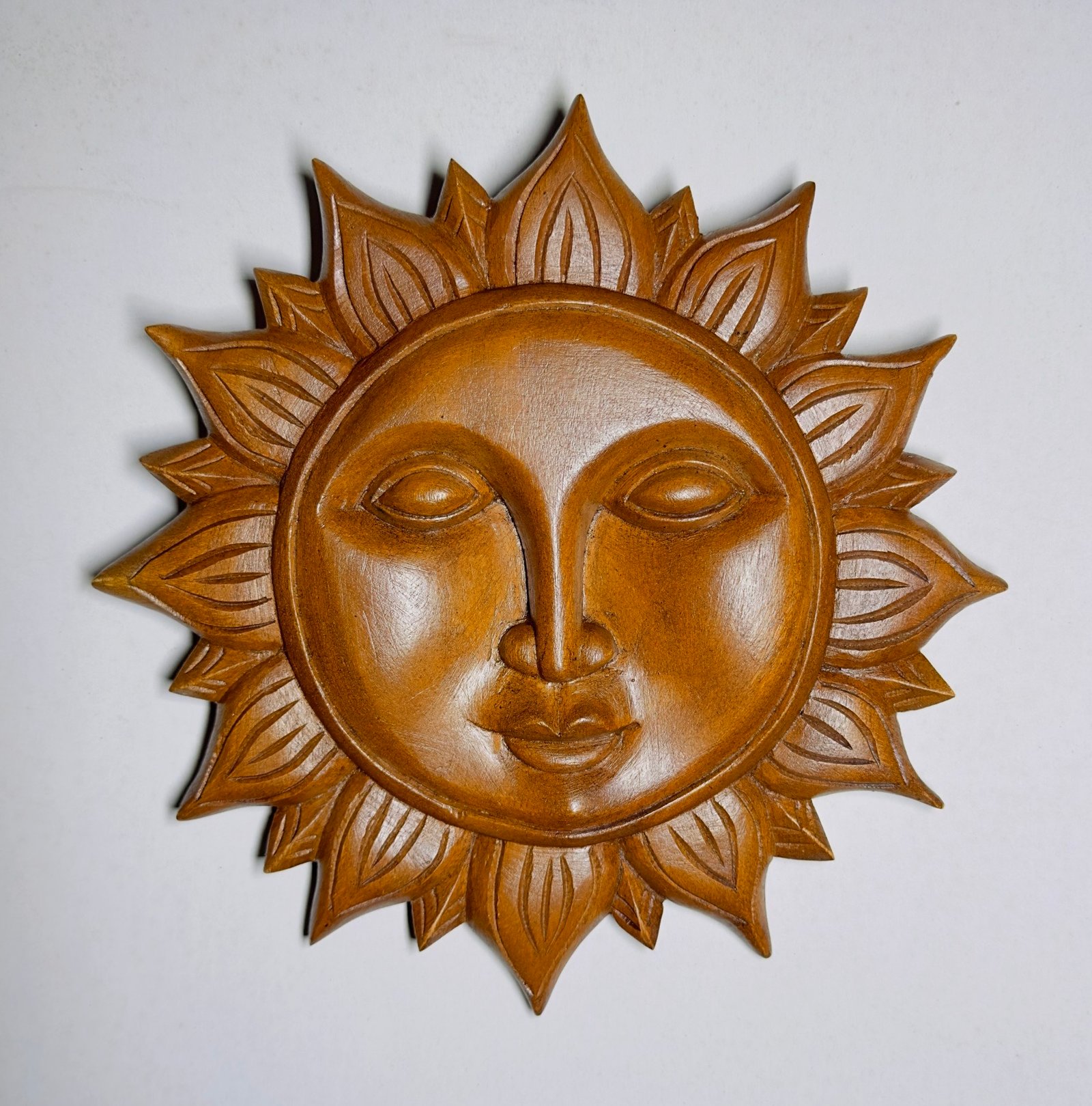 Sun Wood Carving
