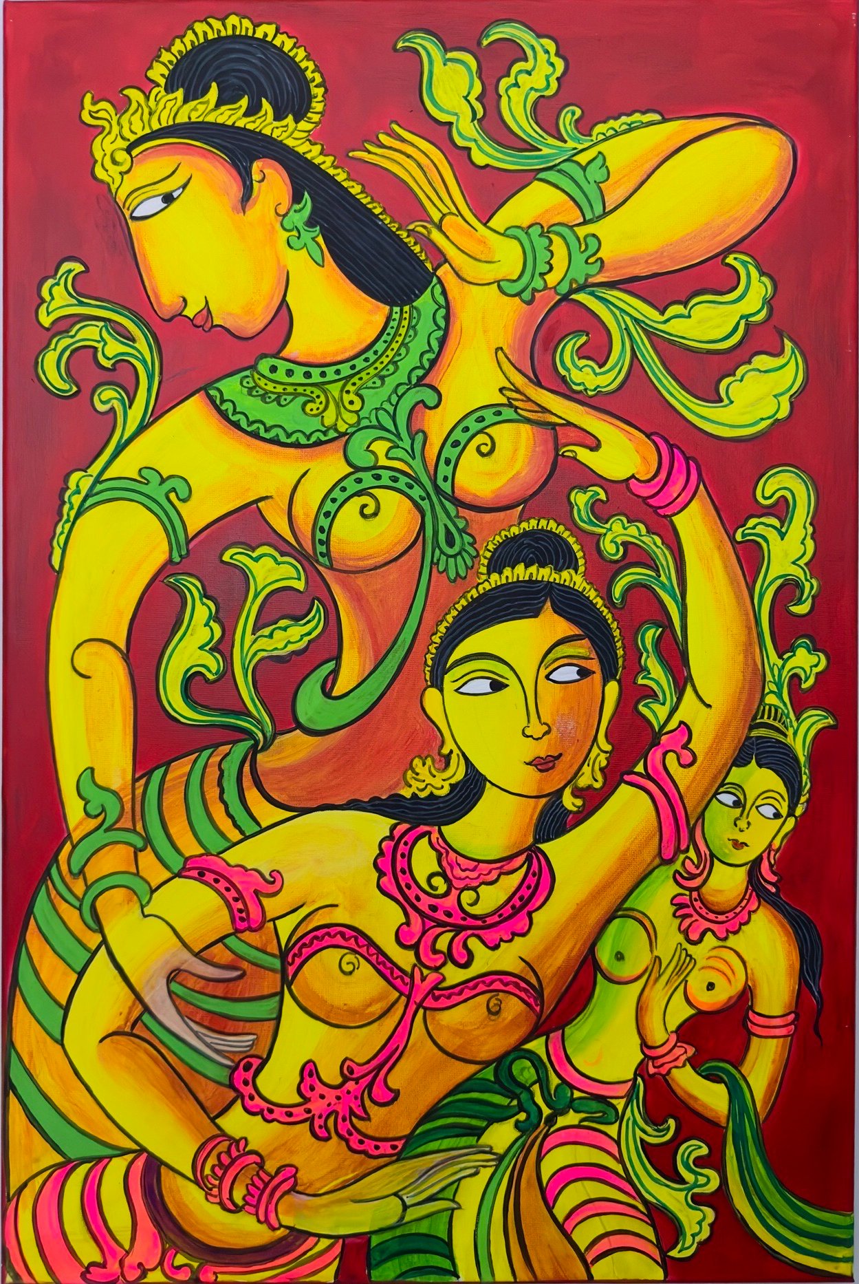 Traditional Painting on Canvas