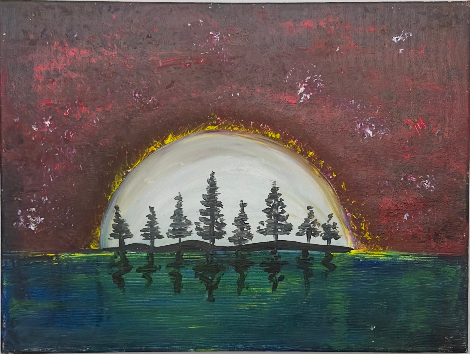 Modern Painting on Canvas