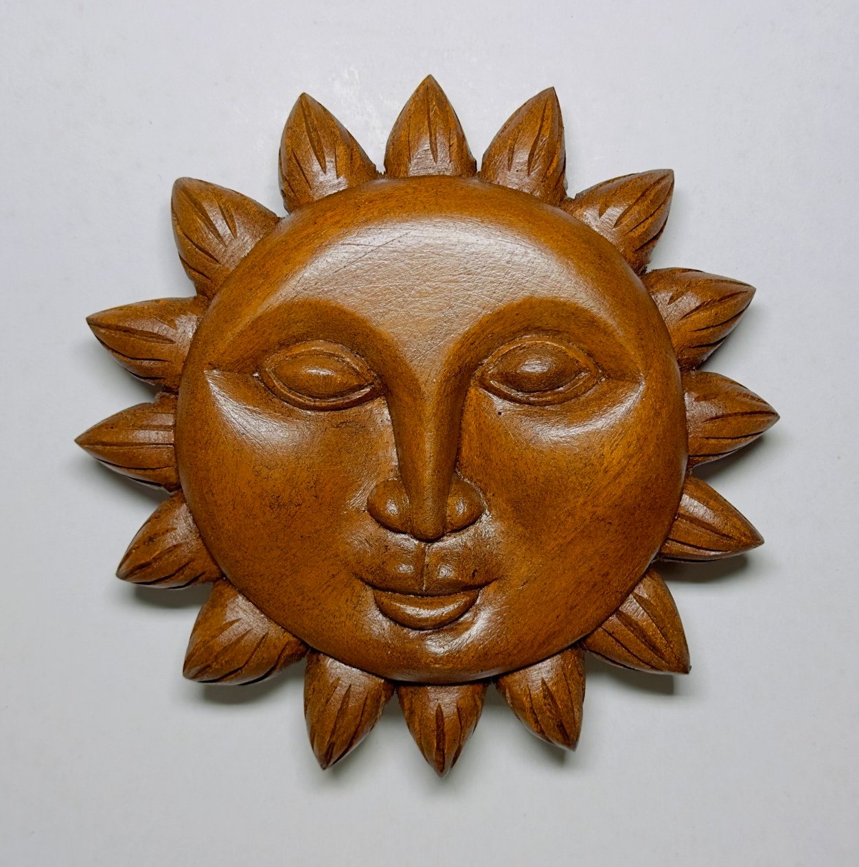 Sun Wood Carving