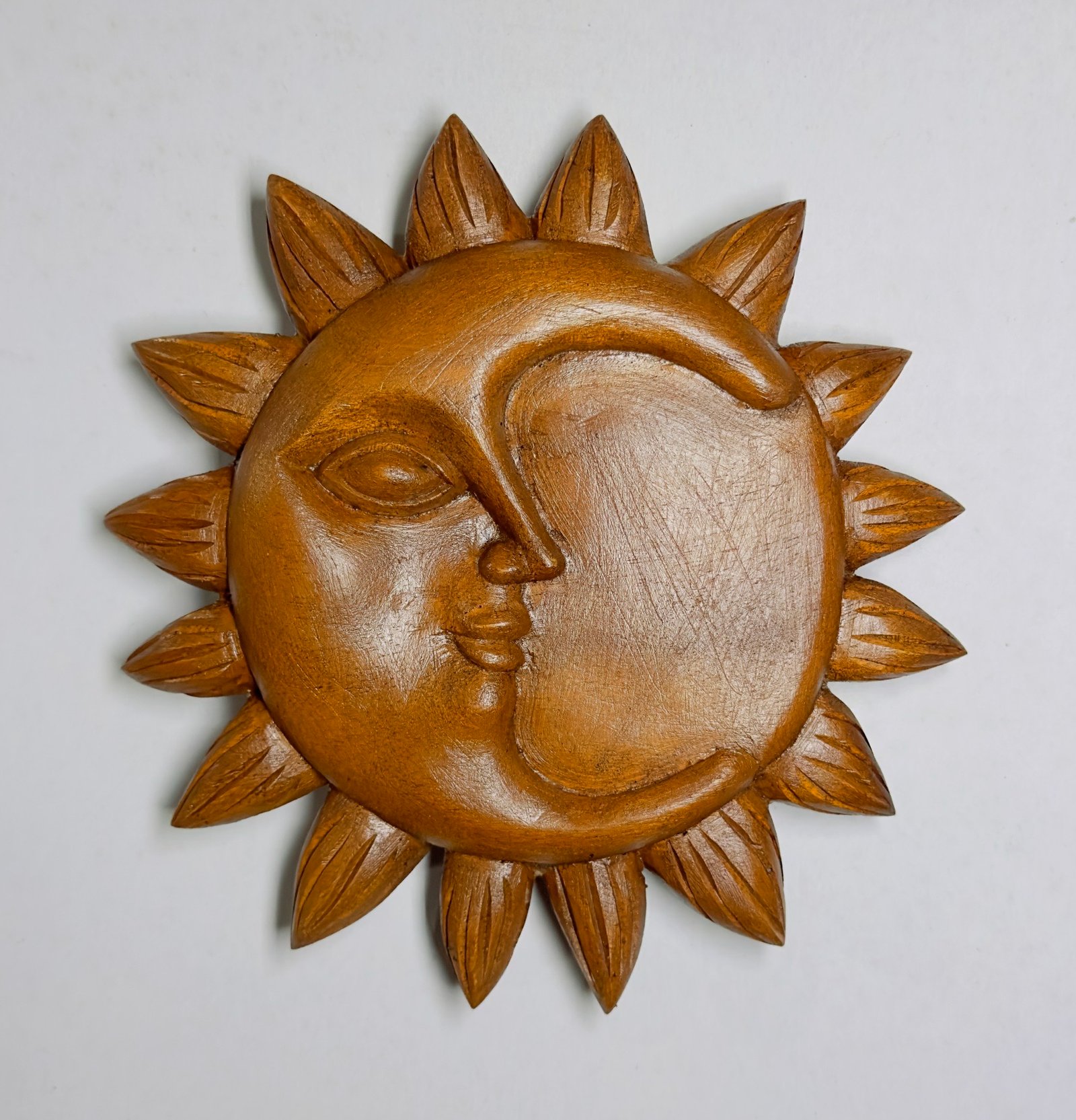 Moon Wood Carving